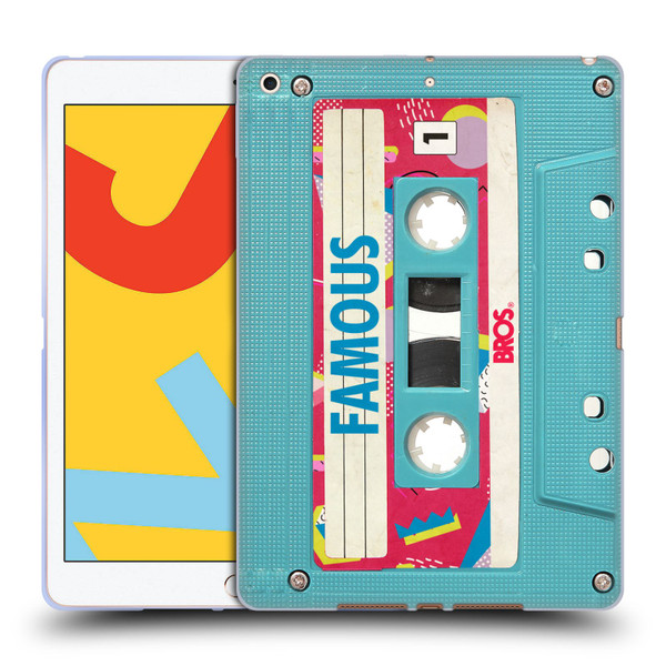 BROS Vintage Cassette Tapes When Will I Be Famous Soft Gel Case for Apple iPad 10.2 2019/2020/2021