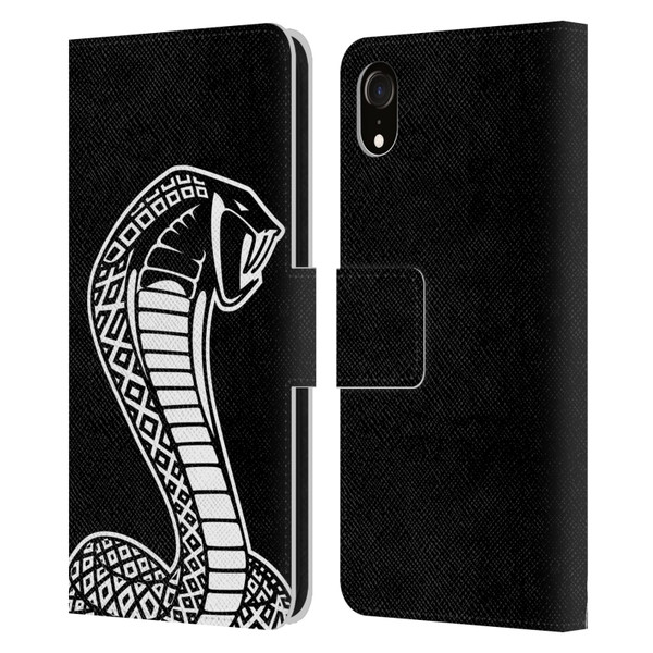 Shelby Logos Oversized Leather Book Wallet Case Cover For Apple iPhone XR