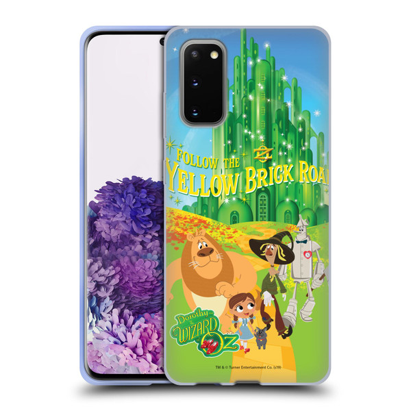 Dorothy and the Wizard of Oz Graphics Yellow Brick Road Soft Gel Case for Samsung Galaxy S20 / S20 5G