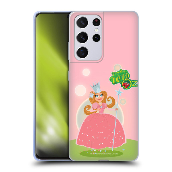 Dorothy and the Wizard of Oz Graphics Glinda Soft Gel Case for Samsung Galaxy S21 Ultra 5G
