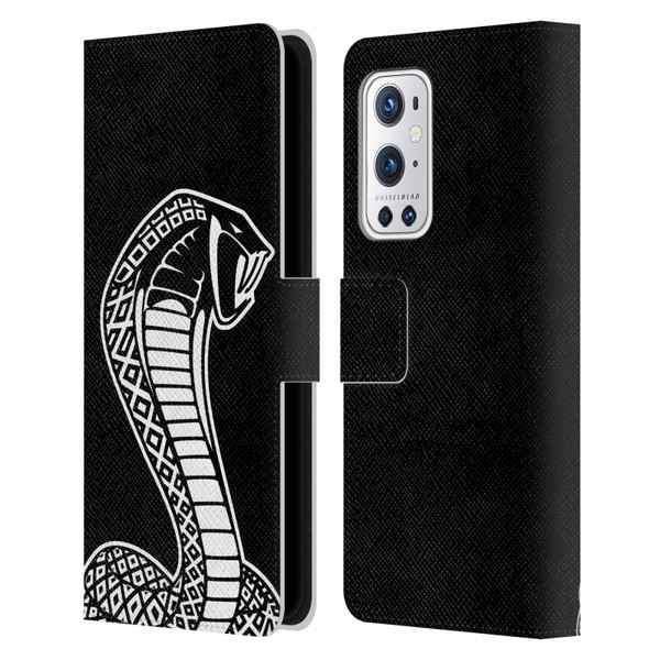 Shelby Logos Oversized Leather Book Wallet Case Cover For OnePlus 9 Pro