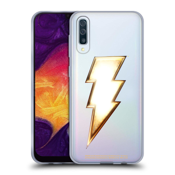 Shazam! 2019 Movie Logos Lightning Soft Gel Case for Samsung Galaxy A50/A30s (2019)