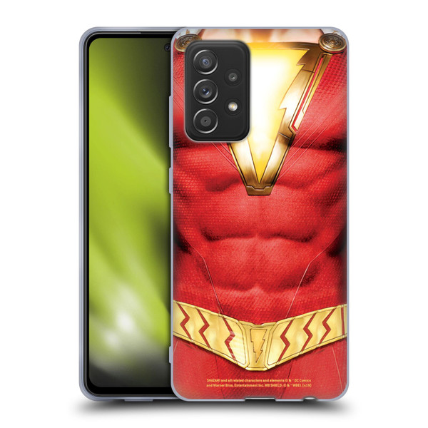 Shazam! 2019 Movie Logos Costume Soft Gel Case for Samsung Galaxy A52 / A52s / 5G (2021)