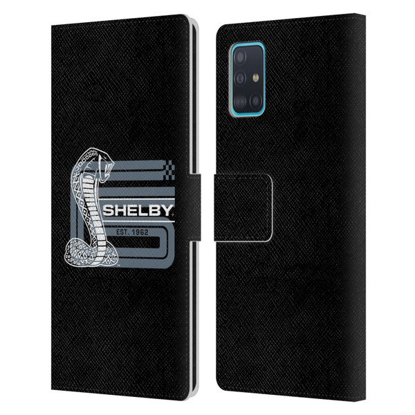 Shelby Logos CS Super Snake Leather Book Wallet Case Cover For Samsung Galaxy A51 (2019)