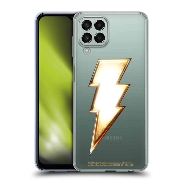 Shazam! 2019 Movie Logos Lightning Soft Gel Case for Samsung Galaxy M33 (2022)