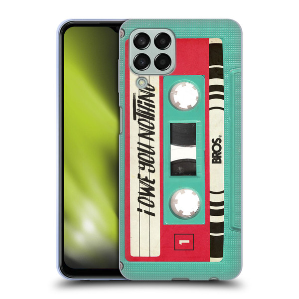 BROS Vintage Cassette Tapes I Owe You Nothing Soft Gel Case for Samsung Galaxy M33 (2022)