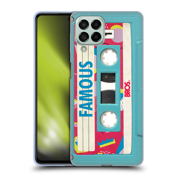 BROS Vintage Cassette Tapes When Will I Be Famous Soft Gel Case for Samsung Galaxy M53 (2022)