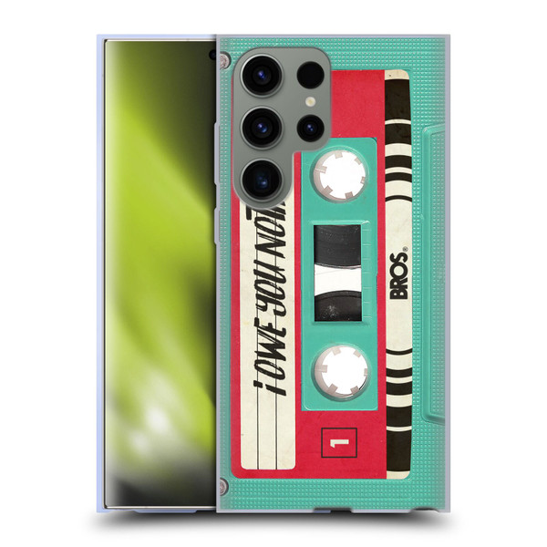 BROS Vintage Cassette Tapes I Owe You Nothing Soft Gel Case for Samsung Galaxy S23 Ultra 5G