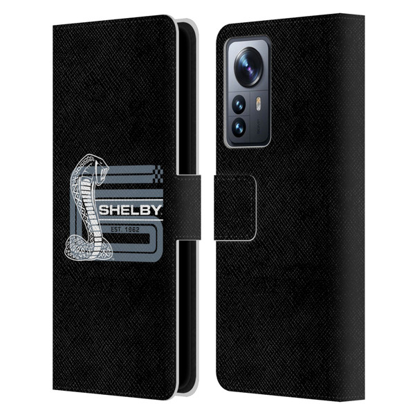 Shelby Logos CS Super Snake Leather Book Wallet Case Cover For Xiaomi 12 Pro