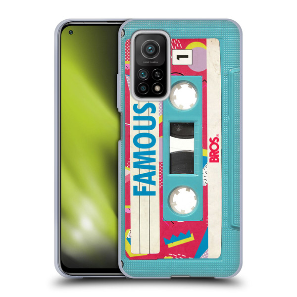 BROS Vintage Cassette Tapes When Will I Be Famous Soft Gel Case for Xiaomi Mi 10T 5G