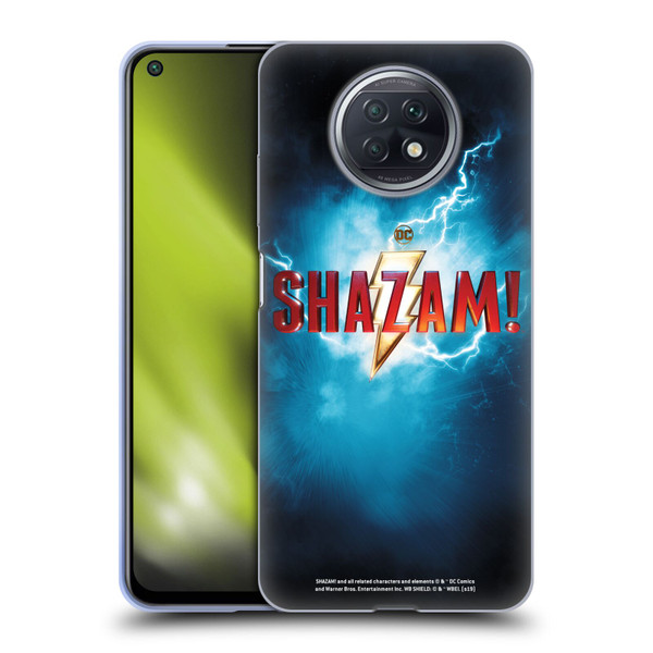 Shazam! 2019 Movie Logos Poster Soft Gel Case for Xiaomi Redmi Note 9T 5G