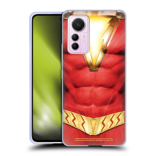 Shazam! 2019 Movie Logos Costume Soft Gel Case for Xiaomi 12 Lite