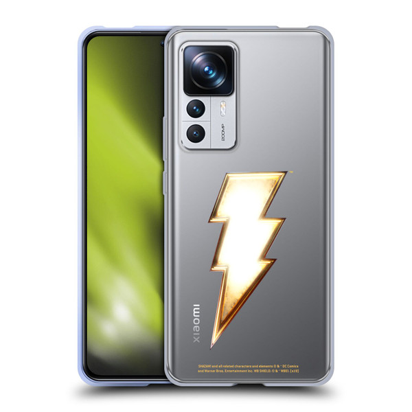 Shazam! 2019 Movie Logos Lightning Soft Gel Case for Xiaomi 12T Pro