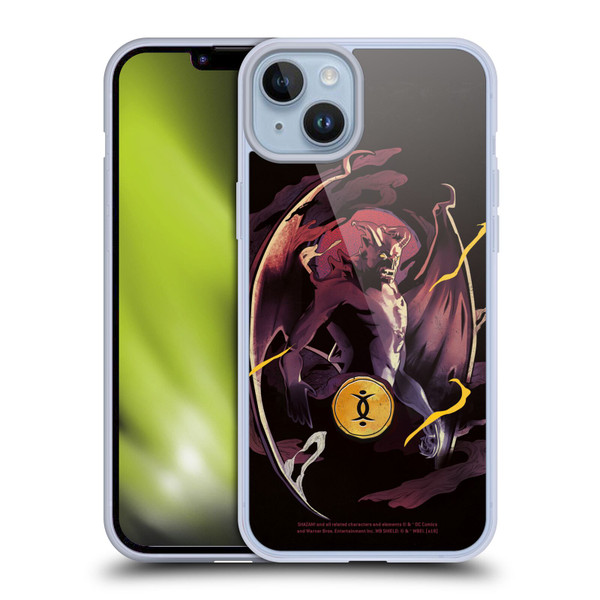 Shazam! 2019 Movie Villains Pride Soft Gel Case for Apple iPhone 14 Plus