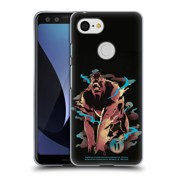 Shazam! 2019 Movie Villains Wrath Soft Gel Case for Google Pixel 3