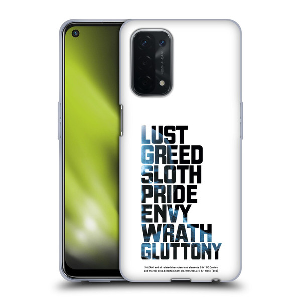 Shazam! 2019 Movie Villains 7 Deadly Sins Soft Gel Case for OPPO A54 5G