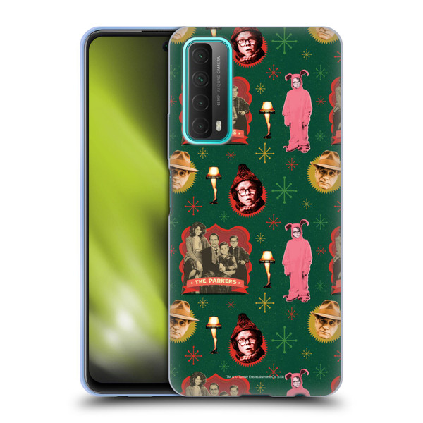 A Christmas Story Composed Art Alfie Family Pattern Soft Gel Case for Huawei P Smart (2021)