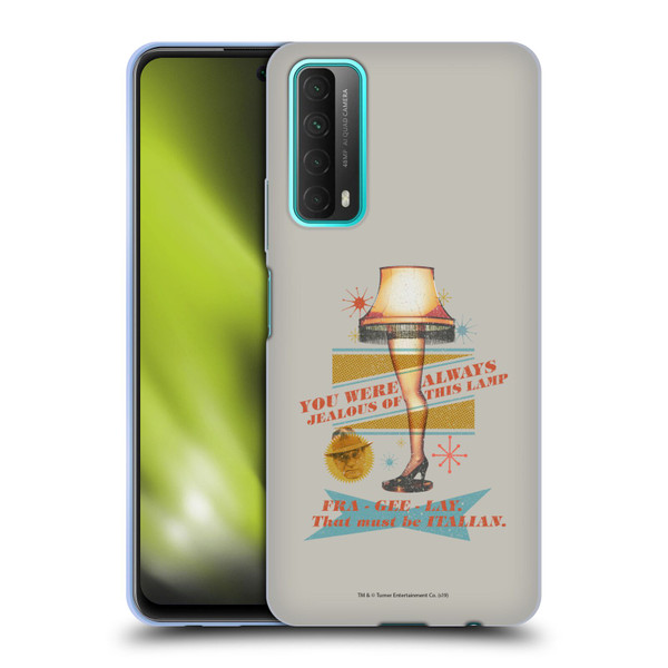 A Christmas Story Composed Art Leg Lamp Soft Gel Case for Huawei P Smart (2021)