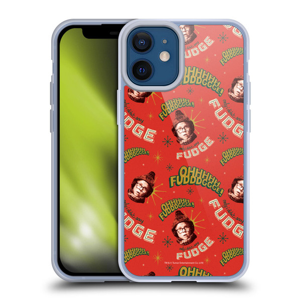 A Christmas Story Composed Art Alfie Pattern Soft Gel Case for Apple iPhone 12 Mini