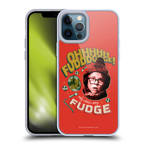 A Christmas Story Composed Art Oh Fudge Soft Gel Case for Apple iPhone 12 Pro Max