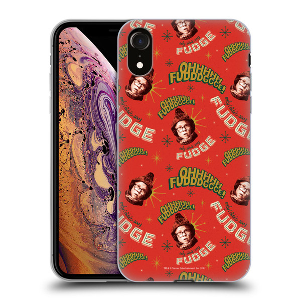 A Christmas Story Composed Art Alfie Pattern Soft Gel Case for Apple iPhone XR