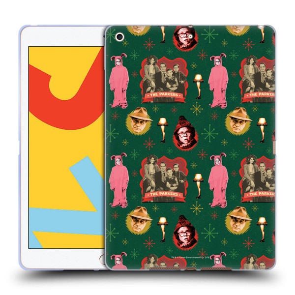 A Christmas Story Composed Art Alfie Family Pattern Soft Gel Case for Apple iPad 10.2 2019/2020/2021