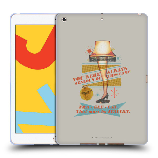 A Christmas Story Composed Art Leg Lamp Soft Gel Case for Apple iPad 10.2 2019/2020/2021