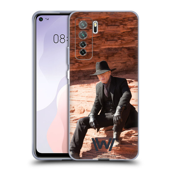 Westworld Characters Man In Black Soft Gel Case for Huawei Nova 7 SE/P40 Lite 5G
