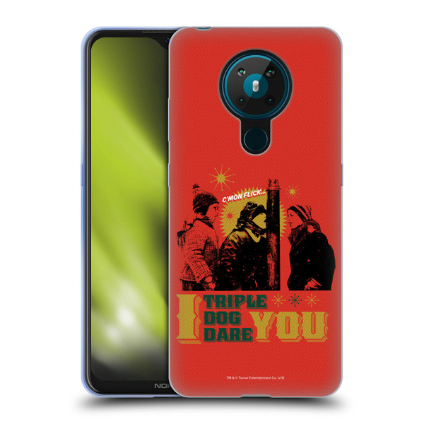 A Christmas Story Composed Art Triple Dog Dare Soft Gel Case for Nokia 5.3