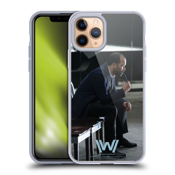 Westworld Characters Bernard Lowe Soft Gel Case for Apple iPhone 11 Pro