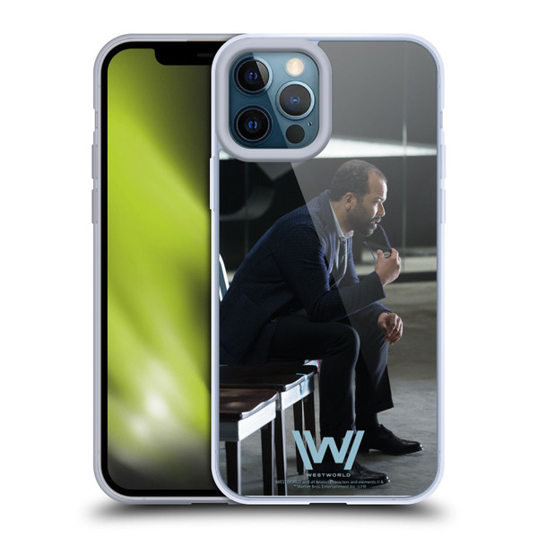 Westworld Characters Bernard Lowe Soft Gel Case for Apple iPhone 12 Pro Max