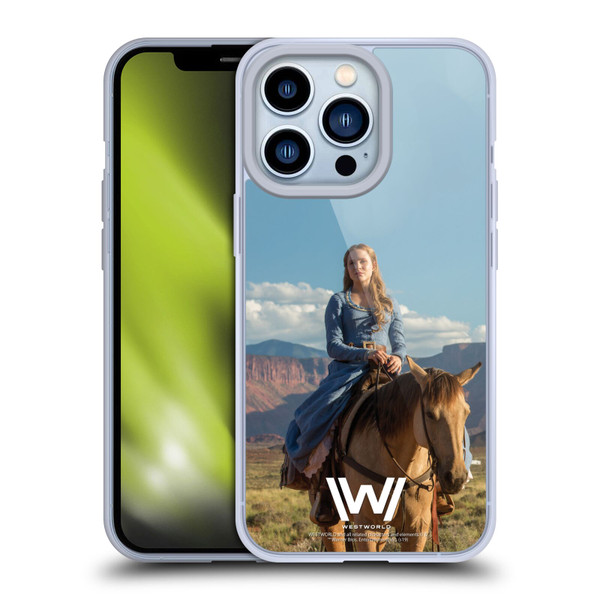 Westworld Characters Dolores Abernathy Soft Gel Case for Apple iPhone 13 Pro