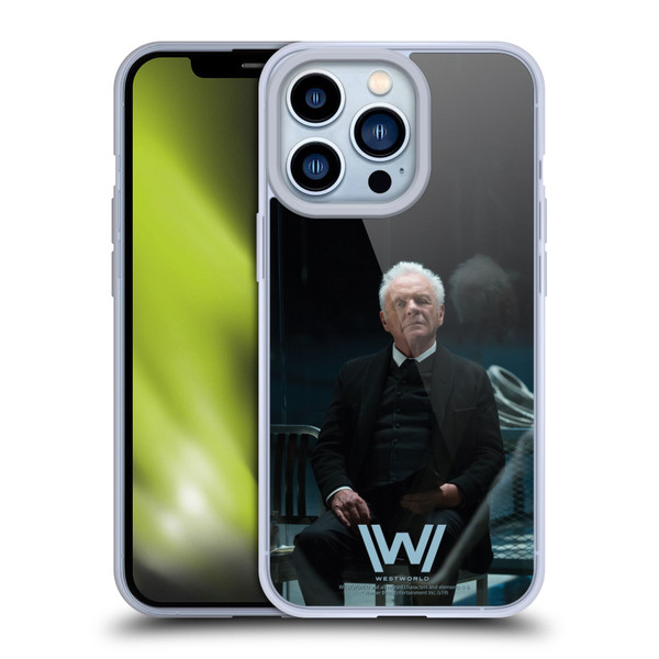 Westworld Characters Robert Ford Soft Gel Case for Apple iPhone 13 Pro