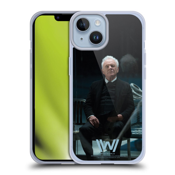 Westworld Characters Robert Ford Soft Gel Case for Apple iPhone 14