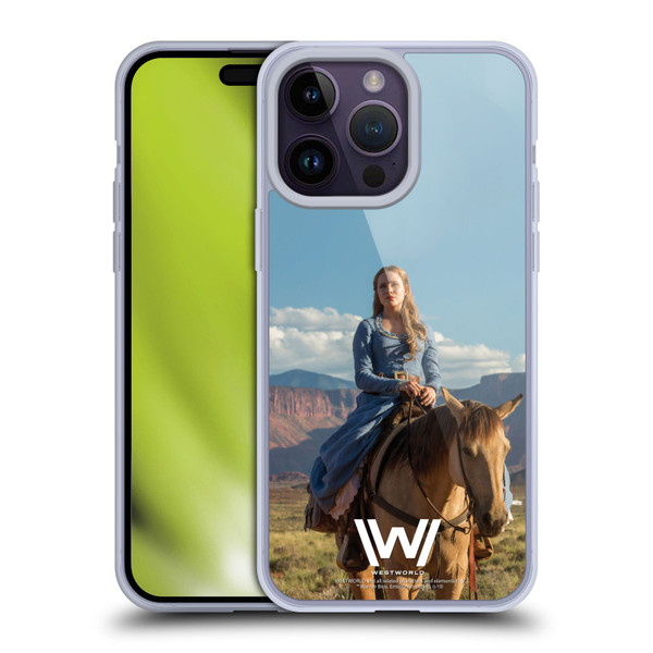 Westworld Characters Dolores Abernathy Soft Gel Case for Apple iPhone 14 Pro Max