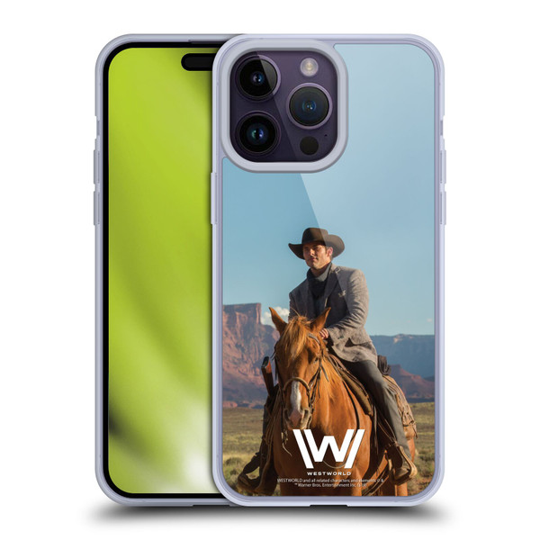 Westworld Characters Teddy Flood Soft Gel Case for Apple iPhone 14 Pro Max
