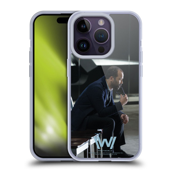 Westworld Characters Bernard Lowe Soft Gel Case for Apple iPhone 14 Pro