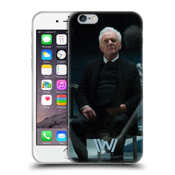 Westworld Characters Robert Ford Soft Gel Case for Apple iPhone 6 / iPhone 6s