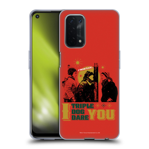 A Christmas Story Composed Art Triple Dog Dare Soft Gel Case for OPPO A54 5G