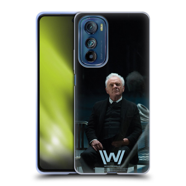 Westworld Characters Robert Ford Soft Gel Case for Motorola Edge 30