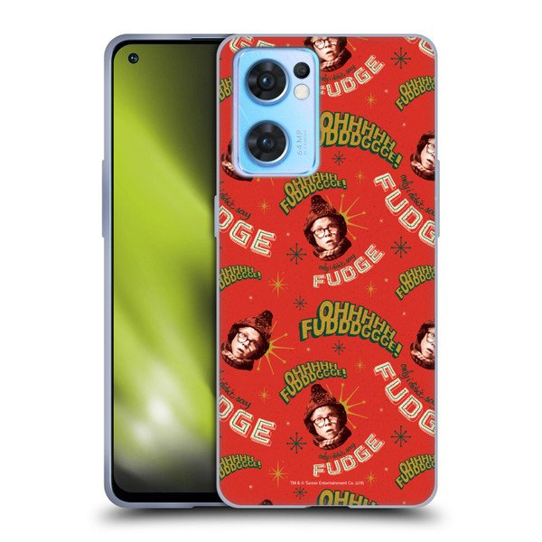 A Christmas Story Composed Art Alfie Pattern Soft Gel Case for OPPO Reno7 5G / Find X5 Lite