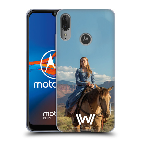 Westworld Characters Dolores Abernathy Soft Gel Case for Motorola Moto E6 Plus