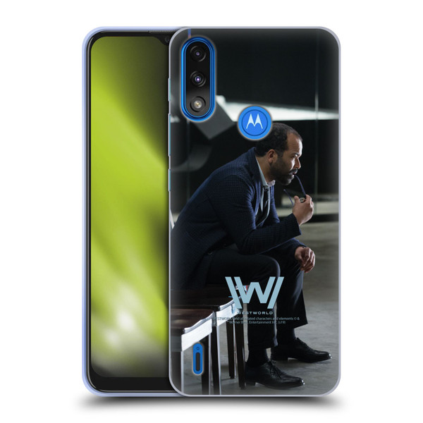 Westworld Characters Bernard Lowe Soft Gel Case for Motorola Moto E7 Power / Moto E7i Power