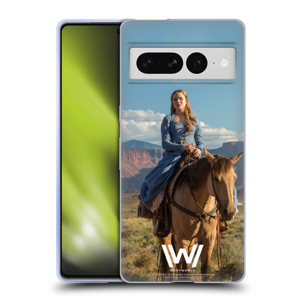Westworld Characters Dolores Abernathy Soft Gel Case for Google Pixel 7 Pro