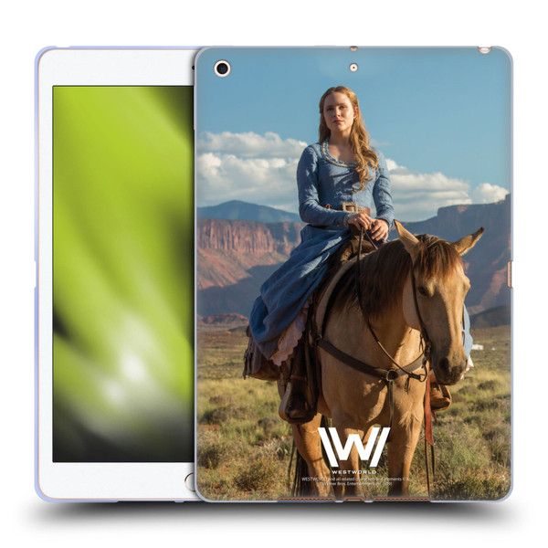 Westworld Characters Dolores Abernathy Soft Gel Case for Apple iPad 10.2 2019/2020/2021
