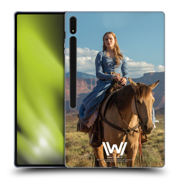 Westworld Characters Dolores Abernathy Soft Gel Case for Samsung Galaxy Tab S8 Ultra