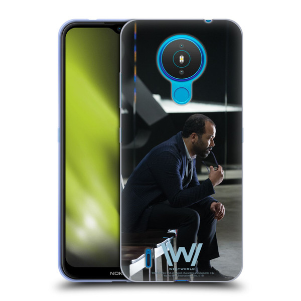 Westworld Characters Bernard Lowe Soft Gel Case for Nokia 1.4