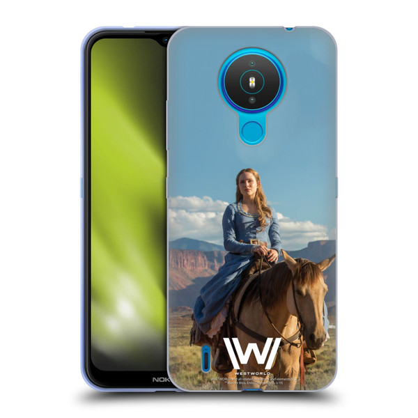 Westworld Characters Dolores Abernathy Soft Gel Case for Nokia 1.4