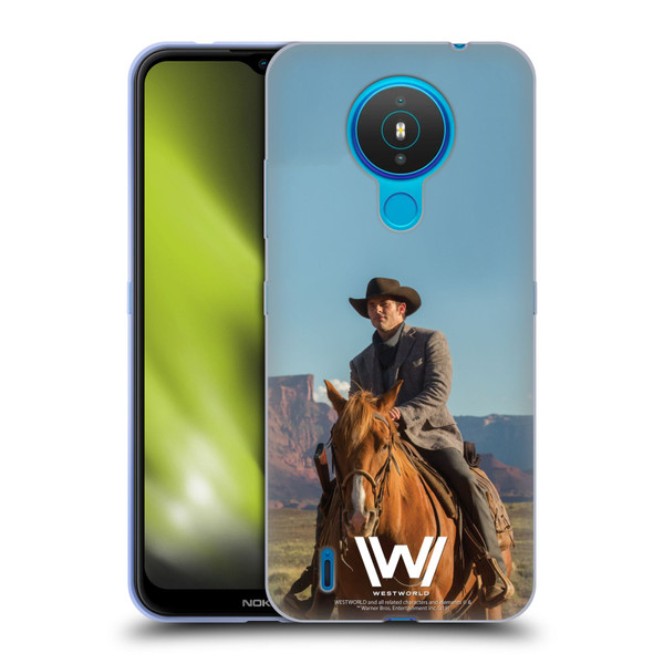 Westworld Characters Teddy Flood Soft Gel Case for Nokia 1.4