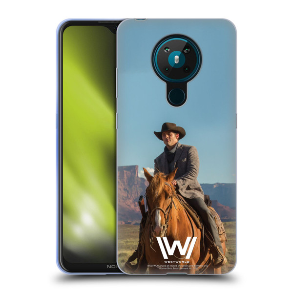Westworld Characters Teddy Flood Soft Gel Case for Nokia 5.3